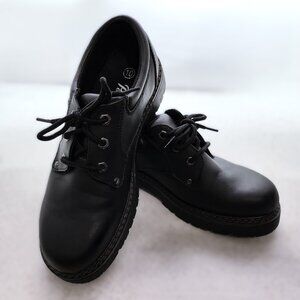 Black Lace up Dress Shoes for Men